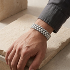 Atlas Steel Armband buren på modell