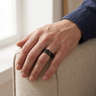 Titan Ring buren på modell
